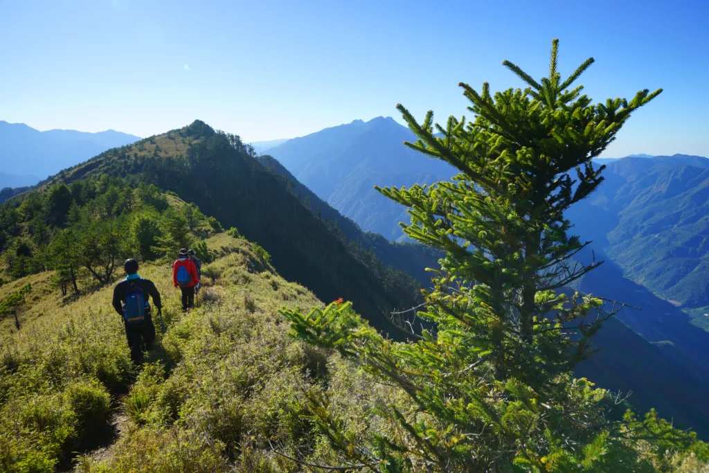 郡大山北面山貌
